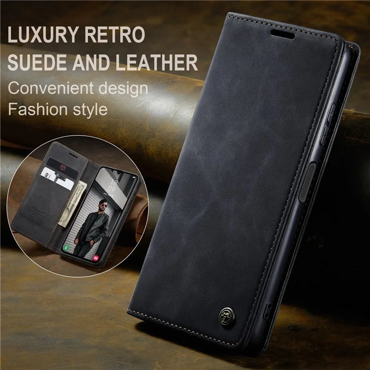 CASEME 013 Series For Samsung Galaxy A15 5G / A15 4G Case Business Style Flip Stand Phone Cover