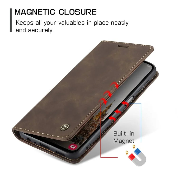 CASEME 013 Series For Samsung Galaxy A15 5G / A15 4G Case Business Style Flip Stand Phone Cover