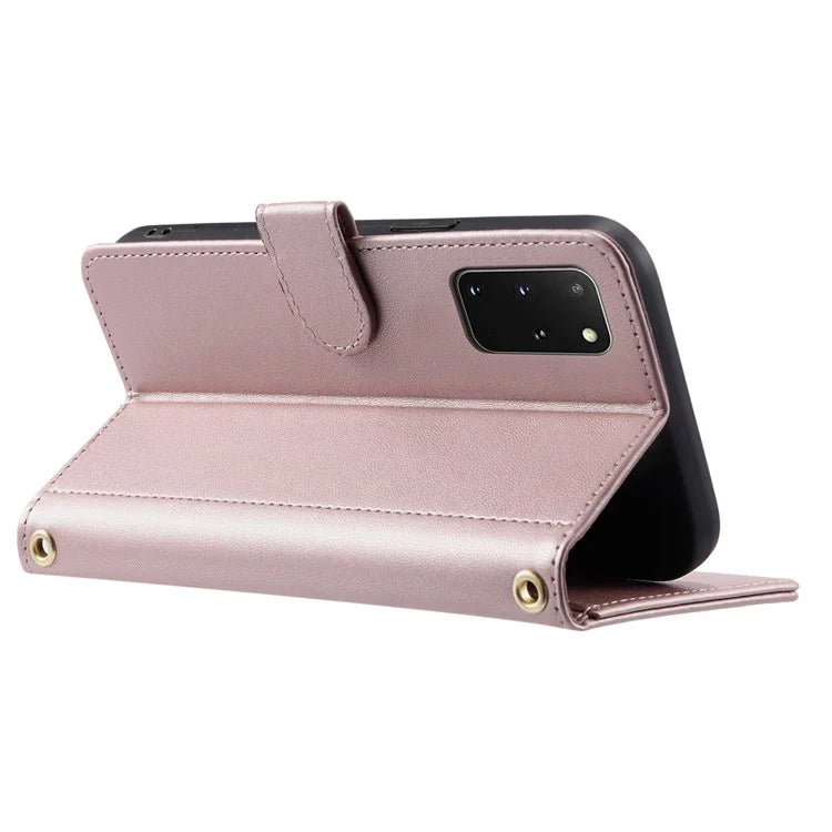 For Samsung Galaxy S20 Plus 4G / 5G Wallet Case PU Leather Stand Phone Cover