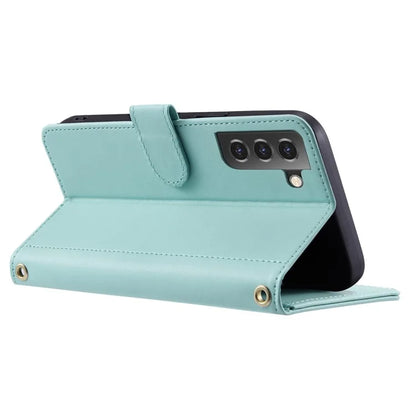 For Samsung Galaxy S21+ 5G Case Wallet Phone Cover with Crossbody Shoulder Strap