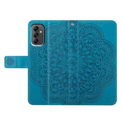 For Samsung Galaxy A14 5G / A14 4G Magnetic Phone Case Flower Imprinted Stand Cover