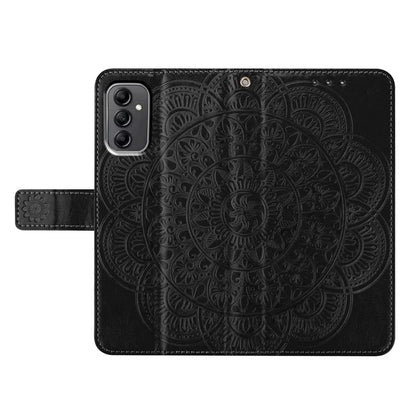 For Samsung Galaxy A14 5G / A14 4G Magnetic Phone Case Flower Imprinted Stand Cover
