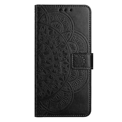 For Samsung Galaxy A05 4G Case Magnetic Foldable Stand Phone Cover with Flower Pattern