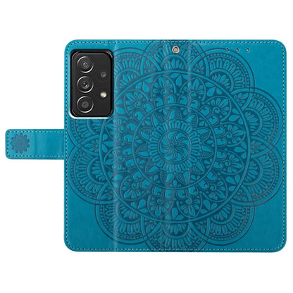 For Samsung Galaxy A23 4G / 5G (Global Version) Wallet Case Mandala Flower Folio Design Phone Cover