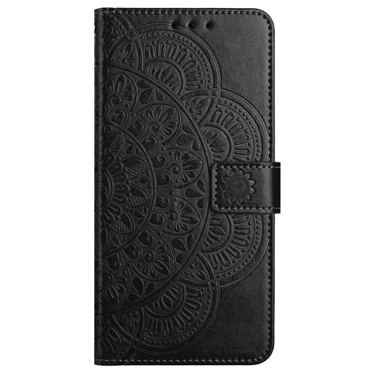 For Samsung Galaxy A23 4G / 5G (Global Version) Wallet Case Mandala Flower Folio Design Phone Cover