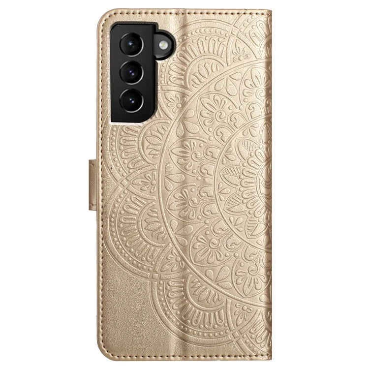 For Samsung Galaxy S22 5G Case PU Leather Wallet Card Slots Stand Phone Cover