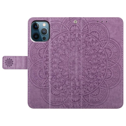 Leather Case for iPhone 15 Pro Cover Flower Pattern Flip Stand Phone Shell