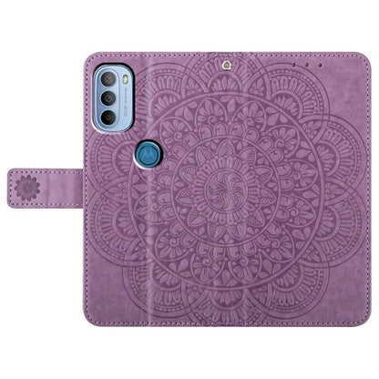 For Motorola Moto G31 4G / Moto G41 4G Case Flower Pattern Wallet Style Phone Cover
