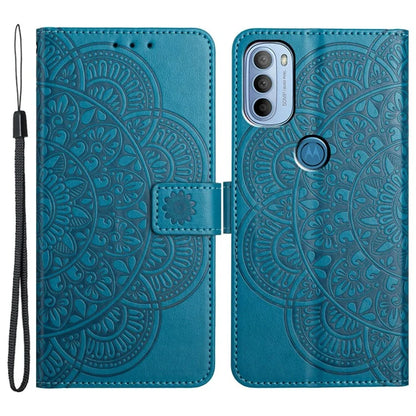 For Motorola Moto G31 4G / Moto G41 4G Case Flower Pattern Wallet Style Phone Cover