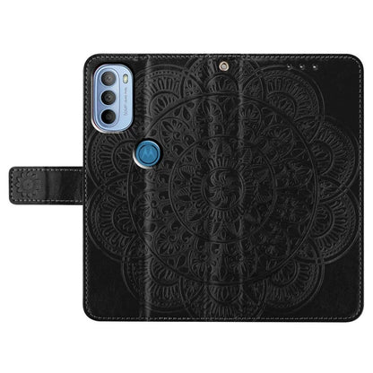 For Motorola Moto G31 4G / Moto G41 4G Case Flower Pattern Wallet Style Phone Cover