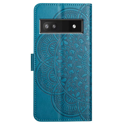 For Google Pixel 7a PU Leather Wallet Case Cover Flower Pattern