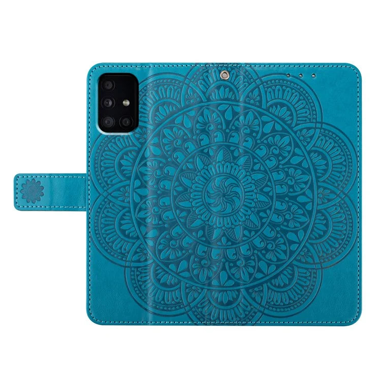 For Samsung Galaxy A71 4G SM-A715 Case Folio PU Leather Phone Cover