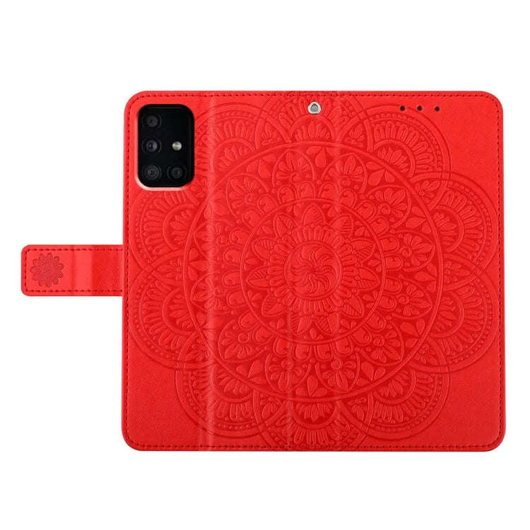 For Samsung Galaxy A71 4G SM-A715 Case Folio PU Leather Phone Cover