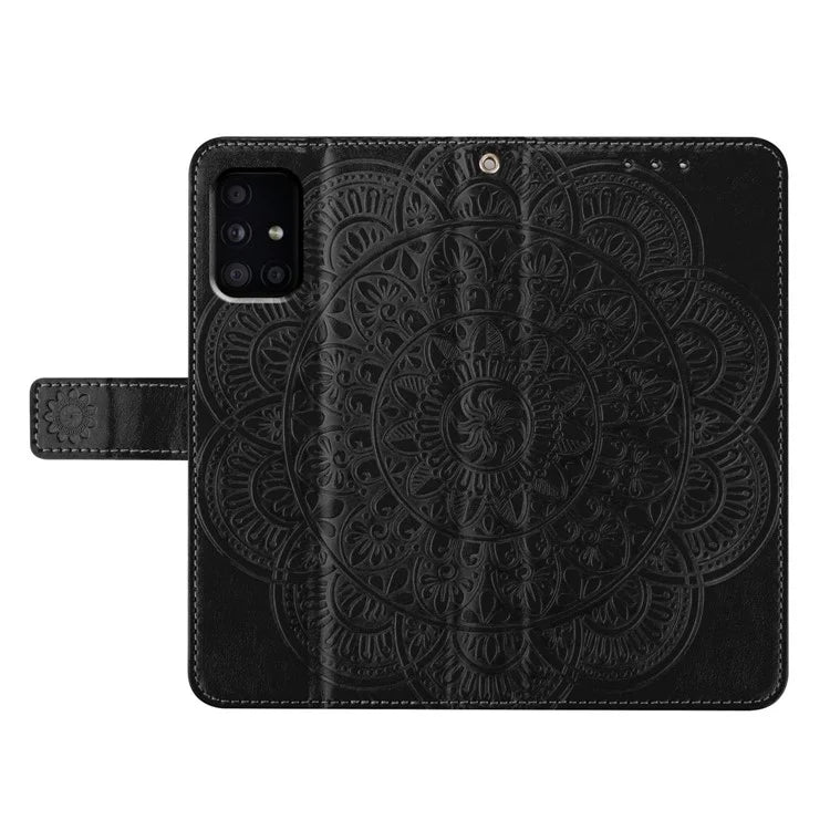 For Samsung Galaxy A71 4G SM-A715 Case Folio PU Leather Phone Cover