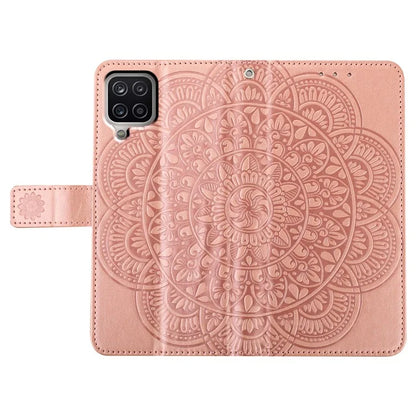 For Samsung Galaxy A22 4G (EU Version) Case Leather Flip Cover with Card Slots + Wrist Strap