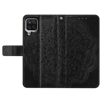 For Samsung Galaxy A22 4G (EU Version) Case Leather Flip Cover with Card Slots + Wrist Strap