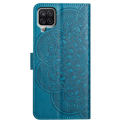 For Samsung Galaxy A22 4G (EU Version) Case Leather Flip Cover with Card Slots + Wrist Strap