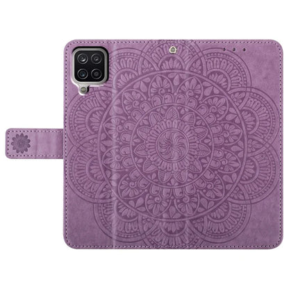 For Samsung Galaxy A22 4G (EU Version) Case Leather Flip Cover with Card Slots + Wrist Strap
