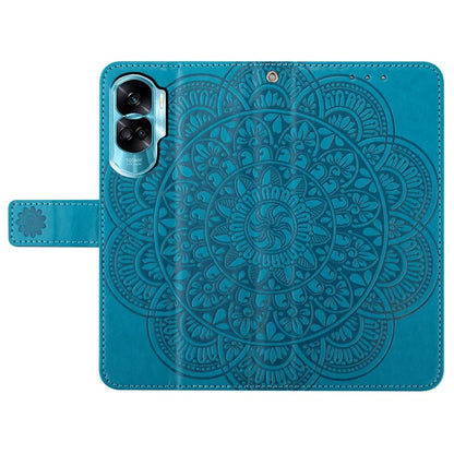 For Honor 90 Lite 5G / X50i 5G Case Flower Design Leather Wallet Flip Phone Cover