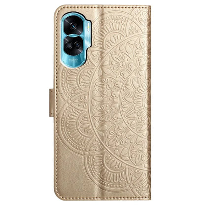 For Honor 90 Lite 5G / X50i 5G Case Flower Design Leather Wallet Flip Phone Cover