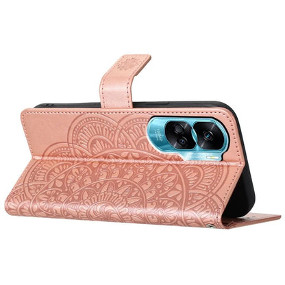 For Honor 90 Lite 5G / X50i 5G Case Flower Design Leather Wallet Flip Phone Cover
