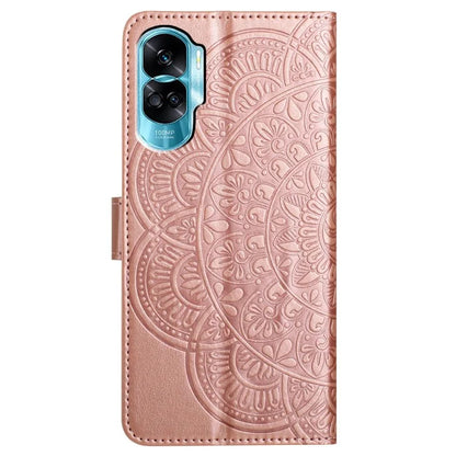 For Honor 90 Lite 5G / X50i 5G Case Flower Design Leather Wallet Flip Phone Cover