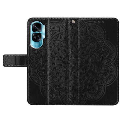 For Honor 90 Lite 5G / X50i 5G Case Flower Design Leather Wallet Flip Phone Cover