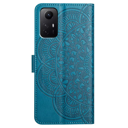 For Xiaomi Redmi Note 12S 4G Case Flower Pattern Wallet Style Phone Cover