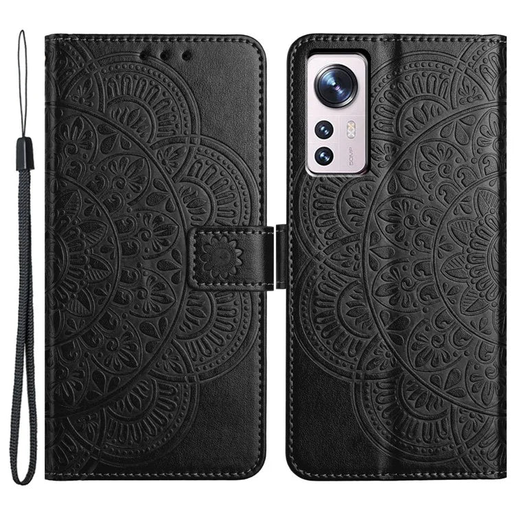 For Xiaomi 12 Pro 5G / 12 Pro (Dimensity) 5G / 12S Pro 5G Case PU Leather Phone Cover Flip Stand