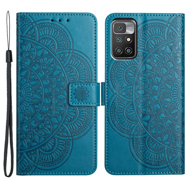 For Xiaomi Redmi 10 2022 4G / 10 Prime / 10 4G (2021) / Note 11 4G (MediaTek) Case PU Leather Wallet Cover