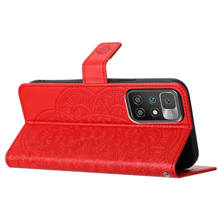 For Xiaomi Redmi 10 2022 4G / 10 Prime / 10 4G (2021) / Note 11 4G (MediaTek) Case PU Leather Wallet Cover