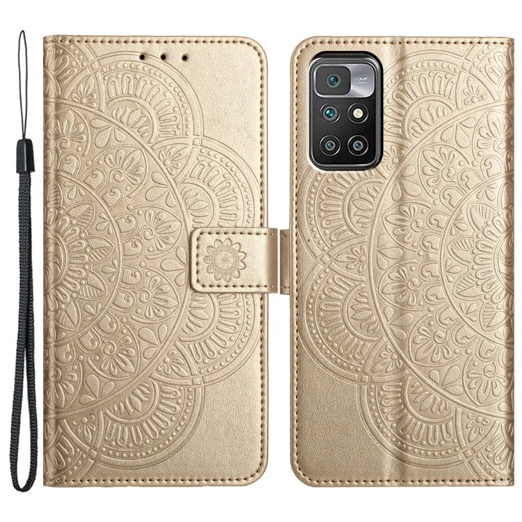 For Xiaomi Redmi 10 2022 4G / 10 Prime / 10 4G (2021) / Note 11 4G (MediaTek) Case PU Leather Wallet Cover