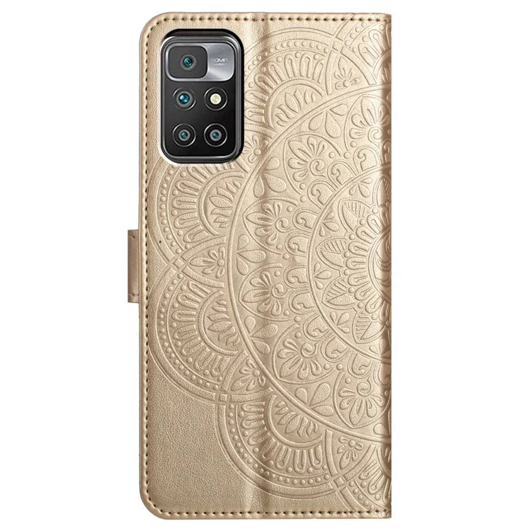 For Xiaomi Redmi 10 2022 4G / 10 Prime / 10 4G (2021) / Note 11 4G (MediaTek) Case PU Leather Wallet Cover