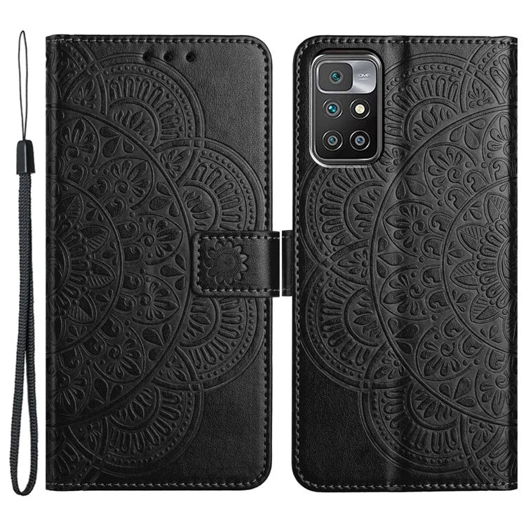 For Xiaomi Redmi 10 2022 4G / 10 Prime / 10 4G (2021) / Note 11 4G (MediaTek) Case PU Leather Wallet Cover
