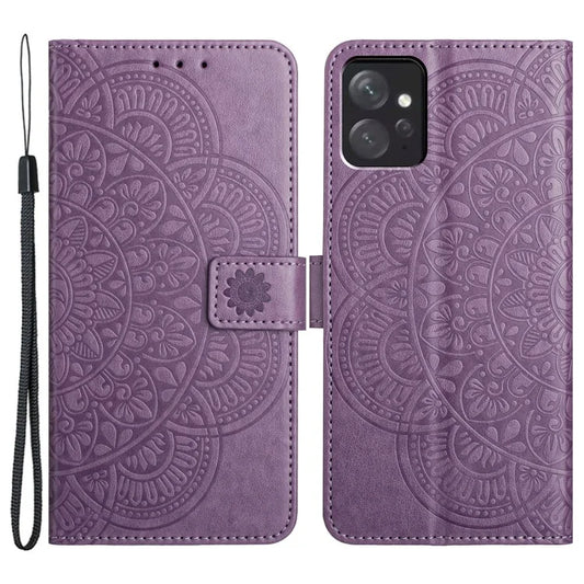 For Xiaomi Redmi Note 12 4G Case Anti-Scratch Shockproof PU Leather Phone Cover