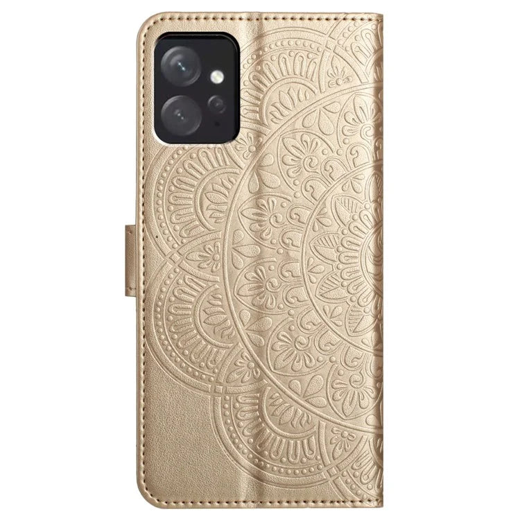 For Xiaomi Redmi Note 12 4G Case Anti-Scratch Shockproof PU Leather Phone Cover
