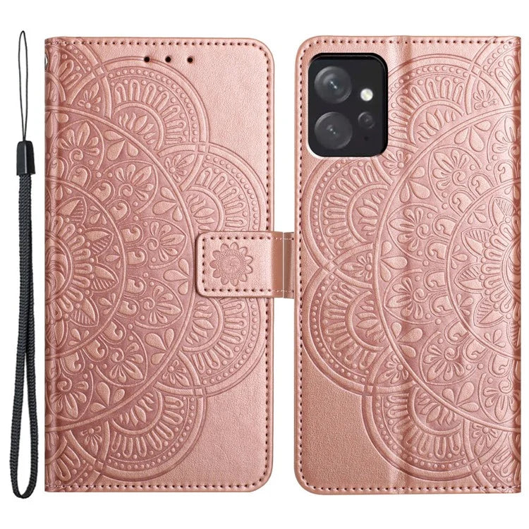 For Xiaomi Redmi Note 12 4G Case Anti-Scratch Shockproof PU Leather Phone Cover