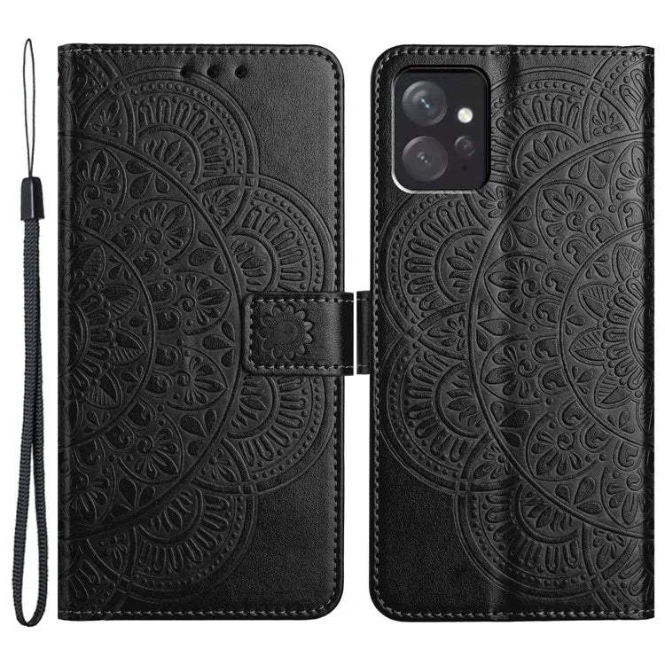 For Xiaomi Redmi Note 12 4G Case Anti-Scratch Shockproof PU Leather Phone Cover