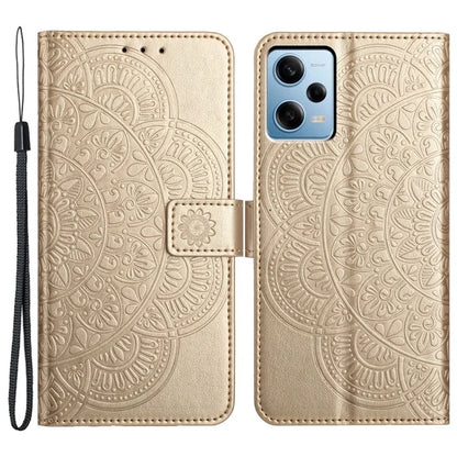 For Xiaomi Redmi Note 12 Pro 5G / Note 12 Pro Speed 5G / Poco X5 Pro 5G Case Flower Stand Phone Cover