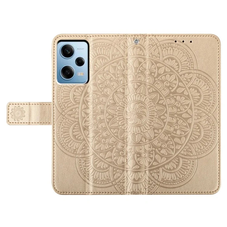 For Xiaomi Redmi Note 12 Pro 5G / Note 12 Pro Speed 5G / Poco X5 Pro 5G Case Flower Stand Phone Cover