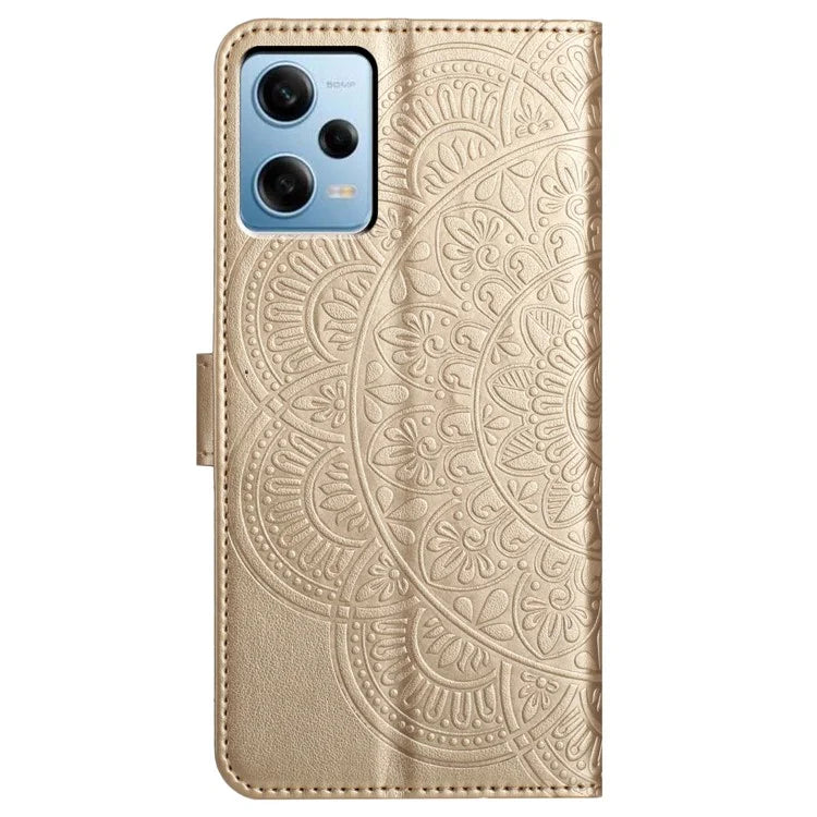 For Xiaomi Redmi Note 12 Pro 5G / Note 12 Pro Speed 5G / Poco X5 Pro 5G Case Flower Stand Phone Cover
