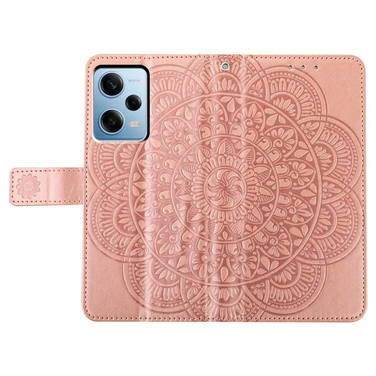 For Xiaomi Redmi Note 12 Pro 5G / Note 12 Pro Speed 5G / Poco X5 Pro 5G Case Flower Stand Phone Cover