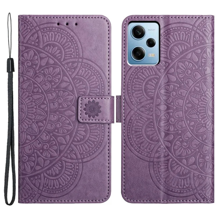 For Xiaomi Redmi Note 12 Pro 5G / Note 12 Pro Speed 5G / Poco X5 Pro 5G Case Flower Stand Phone Cover