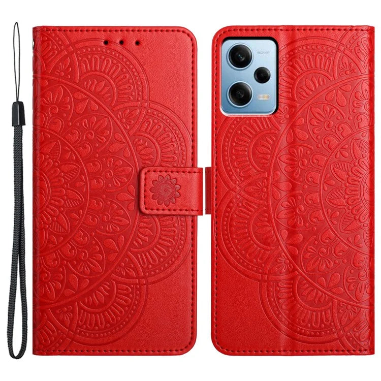 For Xiaomi Redmi Note 12 Pro 5G / Note 12 Pro Speed 5G / Poco X5 Pro 5G Case Flower Stand Phone Cover