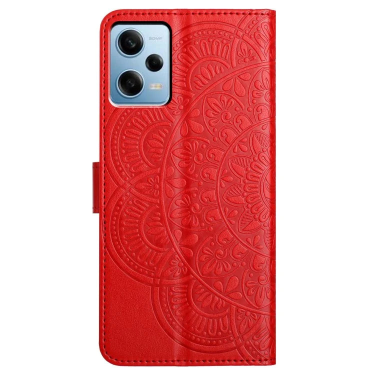 For Xiaomi Redmi Note 12 Pro 5G / Note 12 Pro Speed 5G / Poco X5 Pro 5G Case Flower Stand Phone Cover