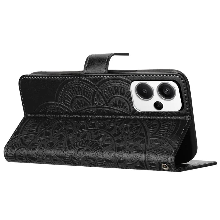 For Xiaomi Redmi Note 13 Pro+ 5G Wallet Flip Cover Leather Phone Case Full Body Protection
