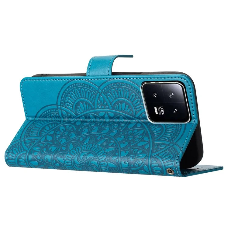For Xiaomi 13 Pro 5G Case Protective Leather Folio Phone Cover with Strap