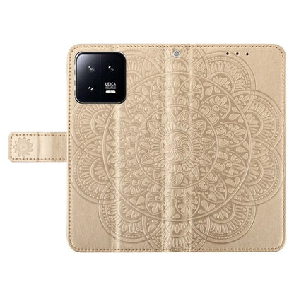 For Xiaomi 13 Pro 5G Case Protective Leather Folio Phone Cover with Strap