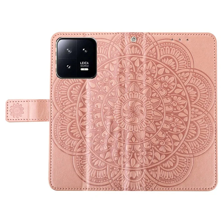For Xiaomi 13 Pro 5G Case Protective Leather Folio Phone Cover with Strap
