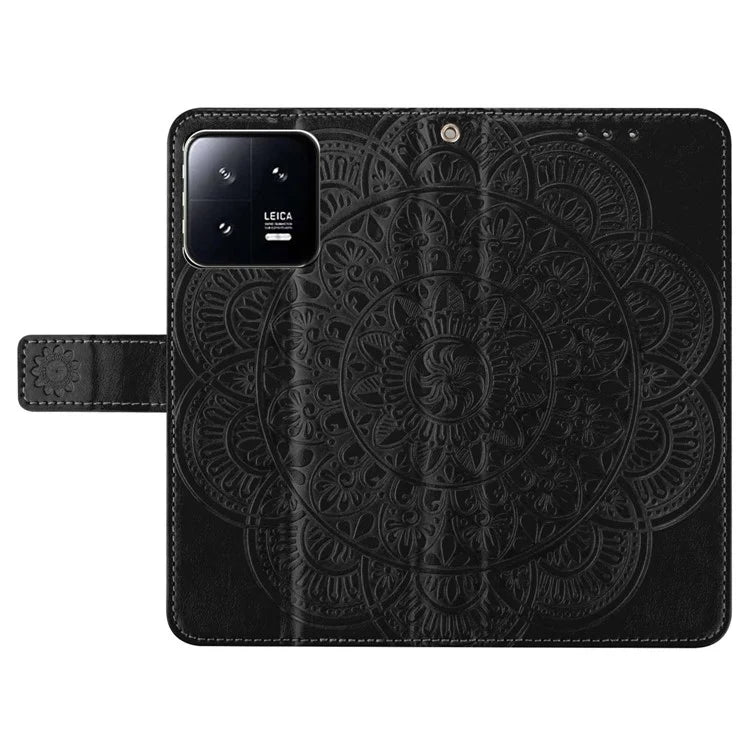 For Xiaomi 13 Pro 5G Case Protective Leather Folio Phone Cover with Strap